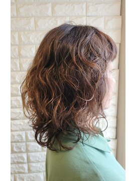 松本平太郎美容室 吉祥寺パートファイブ(PART5) 40代50代60代×ウェーブ×パーマ×イノアカラー×ハイライト