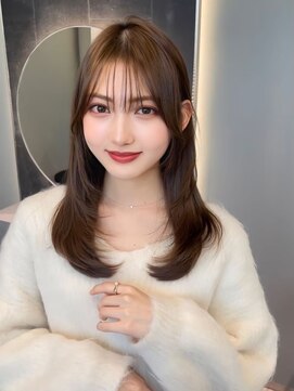 バレット 福岡天神(VALETTE) ワンホン＆韓国ヘア/顔周りレイヤーカット/前髪カット