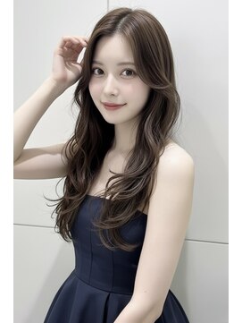 オットット(OttottO) 韓国ヘア☆レイヤーカットグレージュくびれヘア