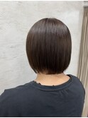 ボブナチュラルブラウン