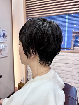 ヘアー グリーン(hair green) ヘルシーショート透け感【髪質改善/百合ヶ丘】