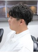 シャドウパーマ ラフショート ツイストシャドウパーマ