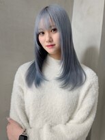 ネハス 名古屋栄店(nehus.)&nbsp;ブリーチ/クラゲヘアー/小顔に見せるヘア/ココアベージュ