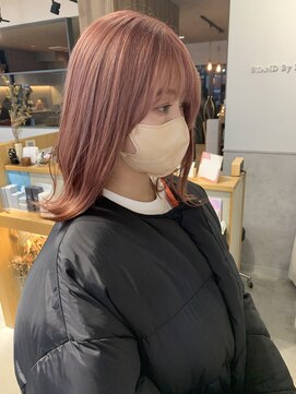 レッドネオ エビス(Redneo ebisu) 柔らかピンクベージュ/顔まわりレイヤー