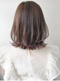 前髪斜めバング美髪シースルーバング大人可愛い#205f1221
