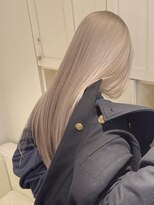 ベレーザ 渋谷(BELEZA) 17527全頭ブリーチダブルカラーハイレイヤーカット金髪ブロンド