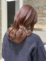 ザザ ZA/ZA 目白 ピンクブラウン/ピンクブラウンベージュ/柔らかいブラウンカラー