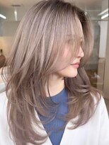 ヘアーサロングランデ(HAIR SALON GRANDE)&nbsp;ハイライトカラーミルクティーベージュレイヤーカット