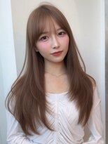 ロンドメリア 天神大名店(Lond Melia) 黒髪カタログ/オリーブグレー/ココアベージュ/に見せるヘア