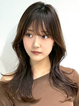 ワンズ リー 上大岡店(One's ly) イメチェンピンクベージュ アンブレラカラー前髪