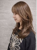 ヘアアンドビューティー クローバー(Hair&Beauty Clover)&nbsp;ミルクブラウン/モカブラウン/セミロングレイヤー