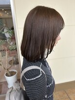 美容室 マルシェ&nbsp;【岡谷市イルフプラザ1F/美容室マルシェ】_ミディアムブラウン