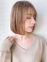 カバーヘア ブリス 志木南口駅前店(COVER HAIR bliss)&nbsp;ハイライト/ショートボブ/似合わせカット/春カラー20代30代p志木