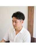 大人メンズツーブロックショート　20代 30代 40代 50代 60代