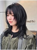 レイヤーミディ×オフブラック