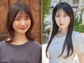 サロン ド ウィズ 西船橋店(Salon de With)の写真/髪の芯から美しく、触れたくなるような艶髪に♪お客様のお悩みに合わせたケアで、理想の美シルエットへ☆