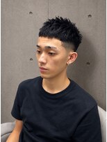 アルフレッド 平針店(alfRed)&nbsp;テーパーフェードで魅せる無骨なテクスチャークロップ/メンズ