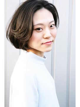 ヘアーアンドビューティールーム ミュー(hair&beautyroom mieux) mieux上田の愛されカルフワショートボブ