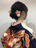 ナンプウ(Nanpu) 《Nanpu》成人式着物ヘア