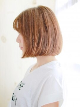 ヘアメイク ナル(hair make nalu) ツヤ感ワンカールボブスタイル