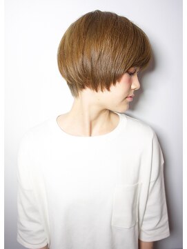 ザ シー 橋本(The C) 大人可愛い☆ハンサムショート小顔サイドブルージュ