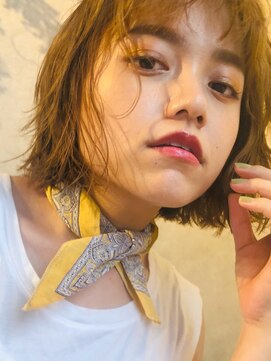 ディッセンバー 渋谷(December) 【December】おしゃれかわいいボブウルフ