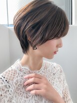 アコロン(acoron)&nbsp;小顔×ピンクベージュ×ハイライトカラー×イルミナ×新宿