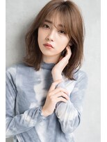 フレーム なんば店(FRAME)&nbsp;【FRAME  なんば】ニュアンスナチュラル外ハネボブ