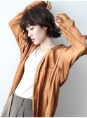 【tetote天王寺/阿倍野】#大人前髪 #ココアブラウン #クールボブ