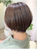 【 Ｉ. 】30代白髪染めの方にお勧めハイライトショート