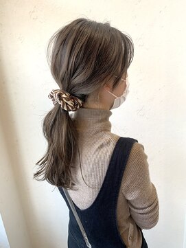 カリン ハッピーヘアライフ 長吉長原店(carin happyhairlife) ポニーテールアレンジ