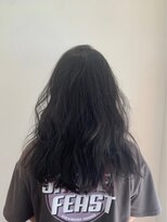 エリア 三条店(area)&nbsp;ロング×バイオレット系インナーカラー