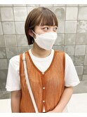 切りっぱなしボブ