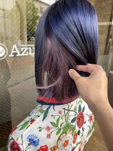 ヘアーデザイン アズール(Hair Design Azur) 【Azur】 ブルーベリー×ピンクグレープ