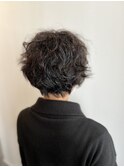 ニューヨークドライカット★くせ毛×マッシュショート［渋谷］
