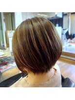 モダンクラフト 長町南店(modern craft)&nbsp;クリアカラーハイライトボブ