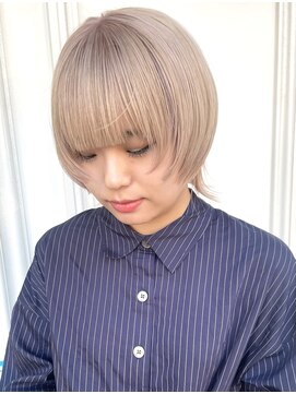 グラスペディア(graspedia) ホワイトブロンドカラーm