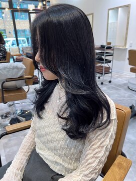 フランチェスカドット(francesca.) ブルーブラックレイヤー/前出