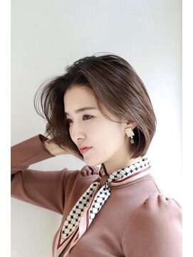 キャリ(CALI) ラフなボブスタイルCALI・田町・三田・美容室・平林大希