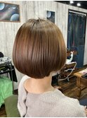 ショートボブ☆髪質改善メテオカラー