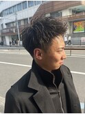 【松元担当】刈り上げ×ツーブロック×アップバング