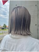 ベージュミルクティーベージュシースルーカラー大人可愛い