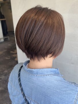 ロイヘアー 真弓店(ROY hair) イヤリングカラー/ショート/ボブ/くびれ/インナーカラー/奈良