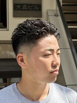 ドルクス 日本橋(Dorcus)&nbsp;ウェーブパーマ　フェード　ショートパーマ