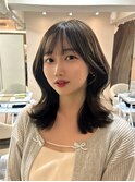 似合わせ韓国ヘア/くびれヘア/レイヤーカット
