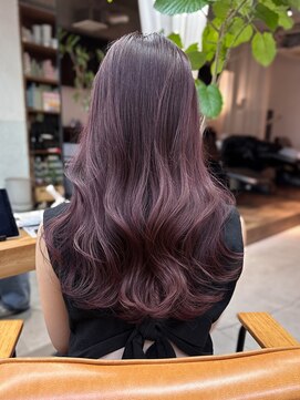 ソピ バイ インビテーション(sopi by invitation) “NARUOKA”ラベンダーグレージュ/秋色/透明感カラー/レイヤー