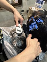 ＊アイロン処理　脱水による成分の固定