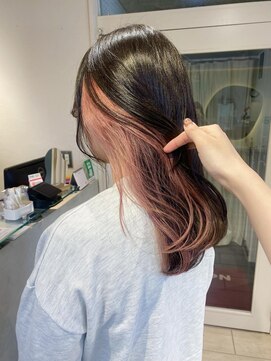 テトラ バイ ネオリーブ 横浜西口店(tetra by neolive) ＊さくらピンクインナーカラー＊[横浜/横浜駅]