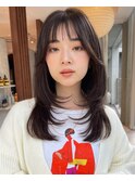 ワンカールレイヤー 顔周りレイヤーカット 髪質改善 表参道青山