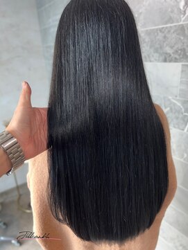 ジル アンク(Jill ankh) 《Jillankh 姫路》ディープパープル 髪質改善カラー ロング